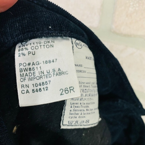 Ag The Stilt Cigarette Skinny Corduroy Jea… - Picture 8 of 9